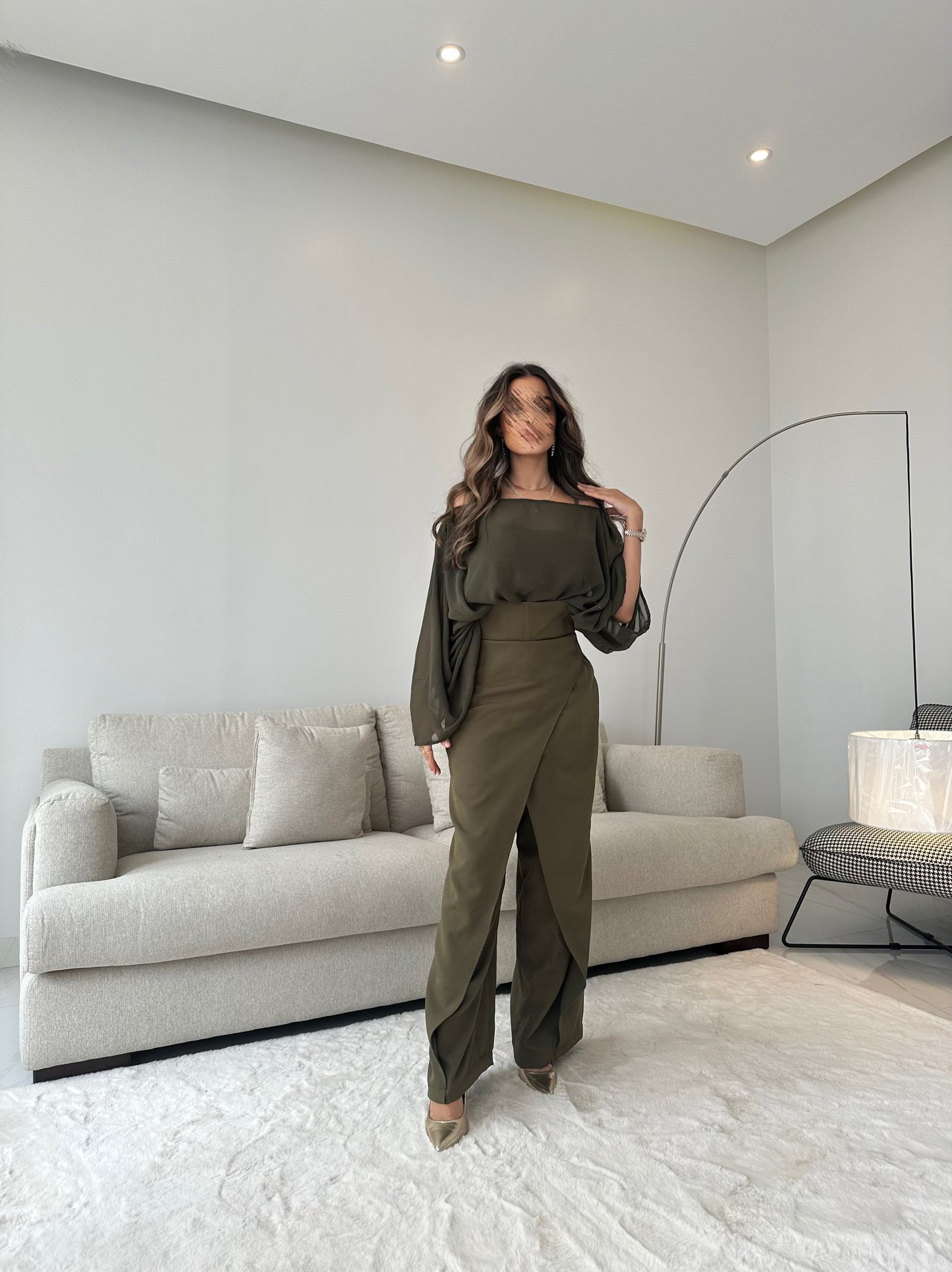 Straight pants Jumpsuit